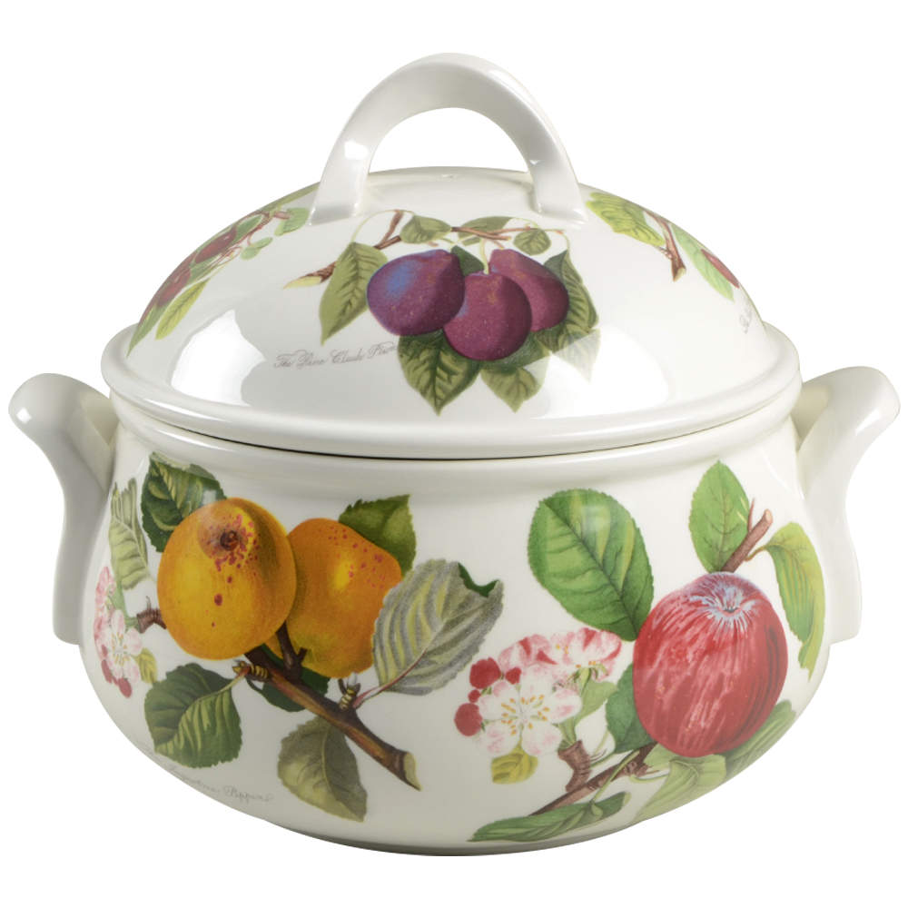 Pomona 2.5 Qt Round Covered Casserole by Portmeirion-1