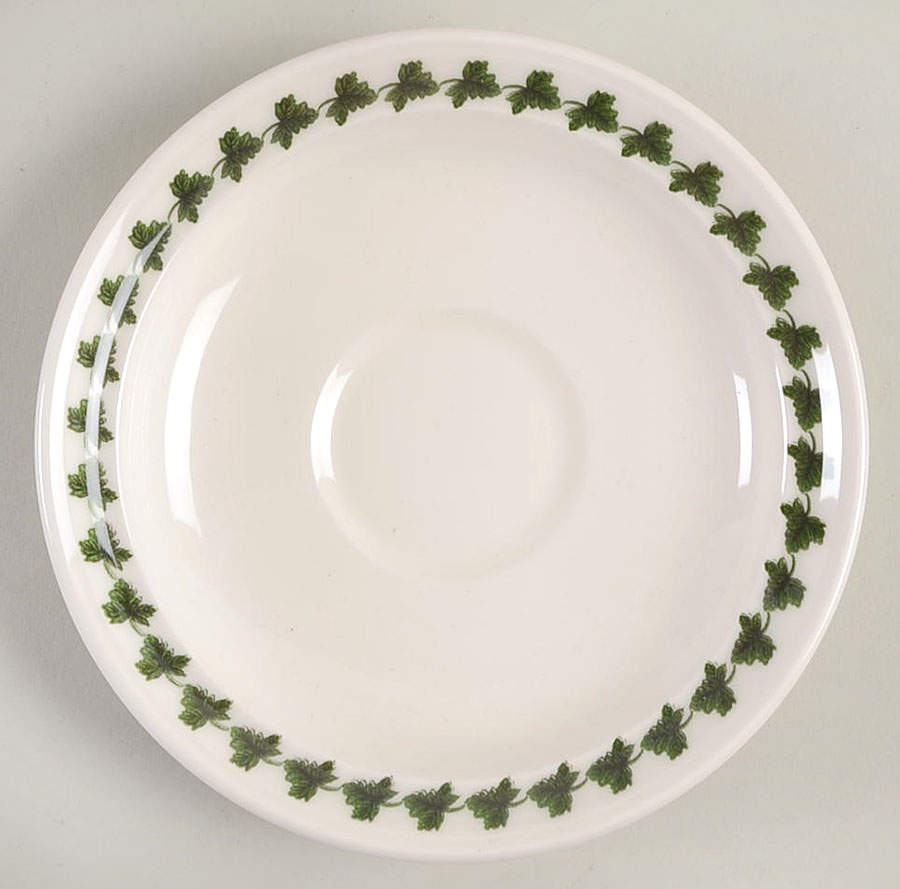 Pomona Saucer w/Laurel for Romantic Footed Cup by Portmeirion-1