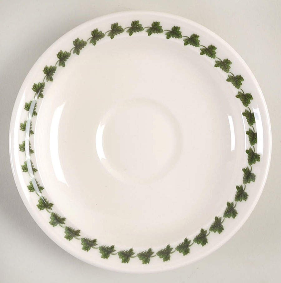 Pomona Saucer w/Laurel for Romantic Footed Cup by Portmeirion-1
