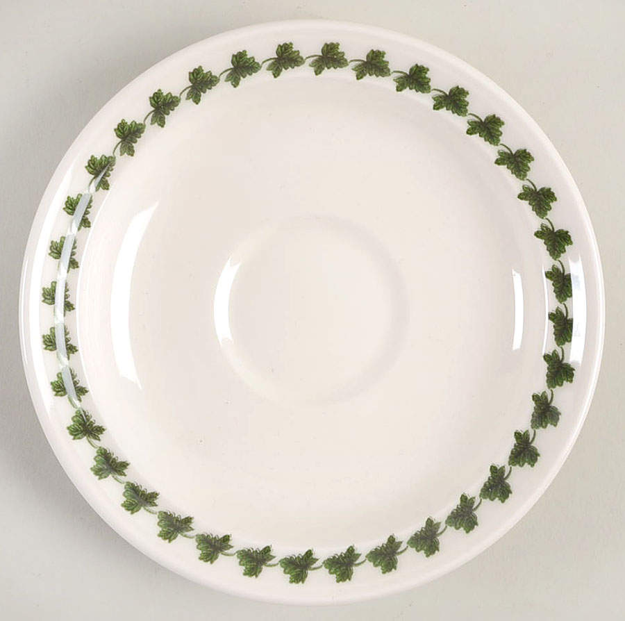 Pomona Saucer w/Laurel for Romantic Footed Cup by Portmeirion-1