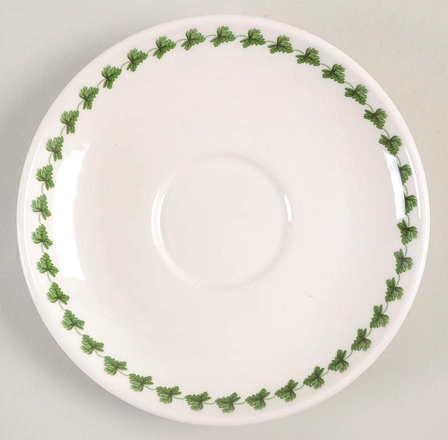 Pomona Saucer w/Laurel for Traditional Footed Cup by Portmeirion-1