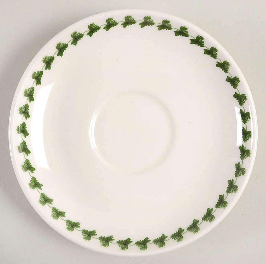 Pomona Saucer w/Laurel for Traditional Footed Cup by Portmeirion-1