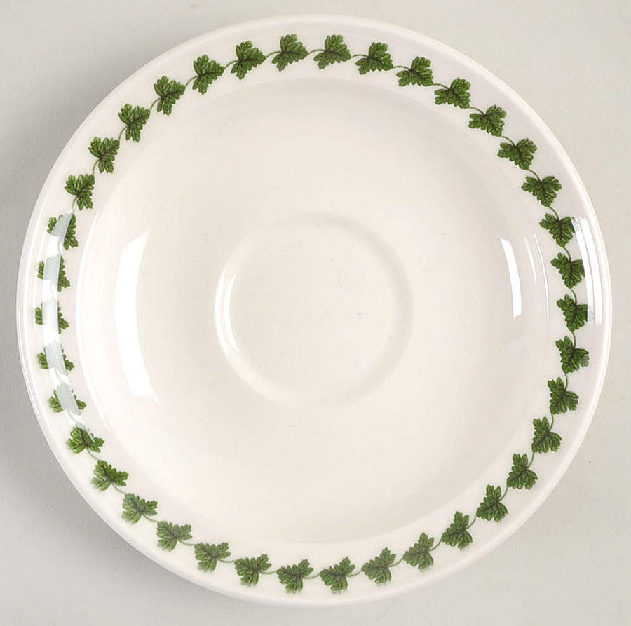 Pomona Saucer w/Laurel for Traditional Footed Cup by Portmeirion-1