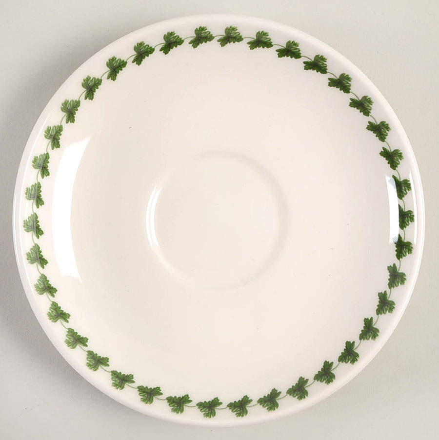 Pomona Saucer w/Laurel for Traditional Footed Cup by Portmeirion-1