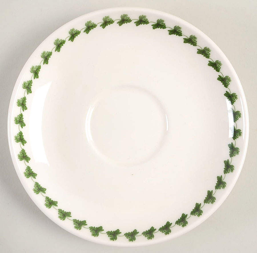 Pomona Saucer w/Laurel for Traditional Footed Cup by Portmeirion-1
