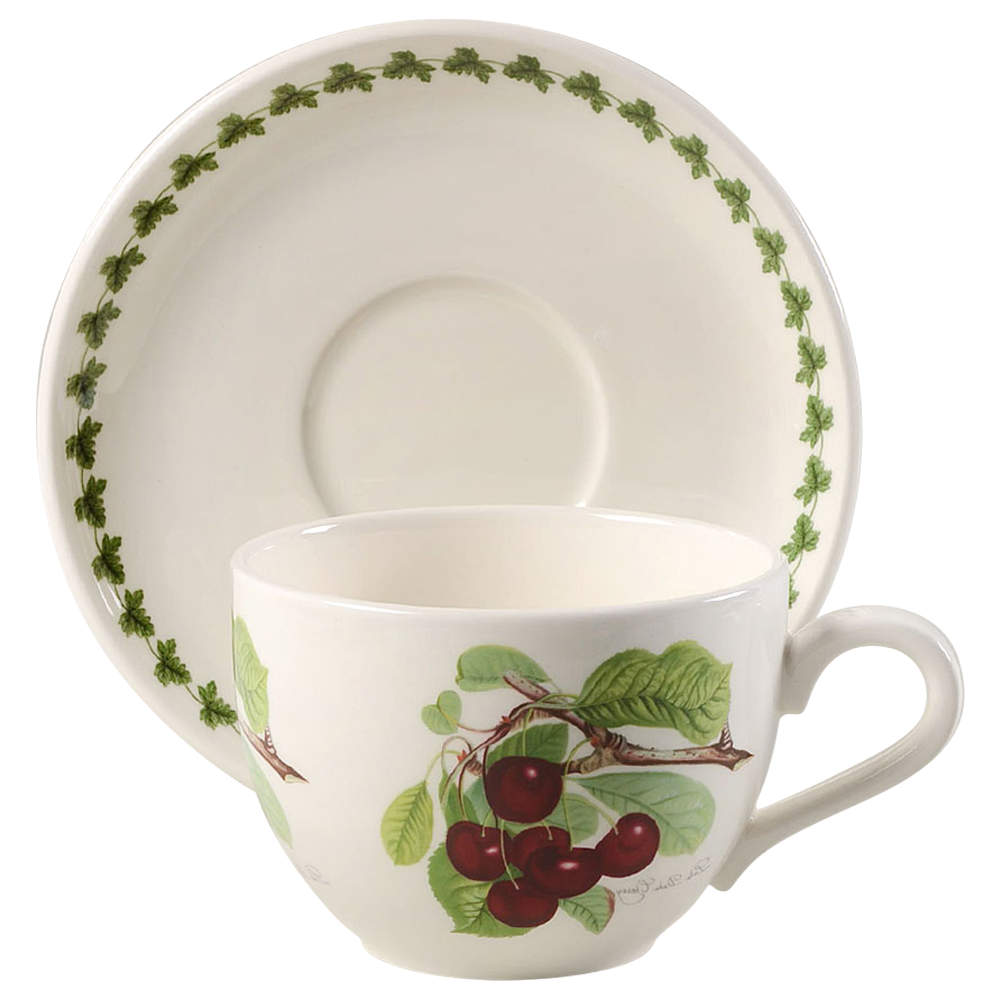 Pomona Jumbo Cup & Saucer Set by Portmeirion-1