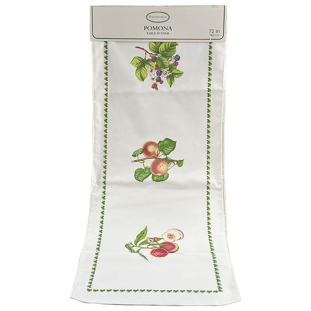 Pomona 14" X 72" Cloth Table Runner by Portmeirion-1