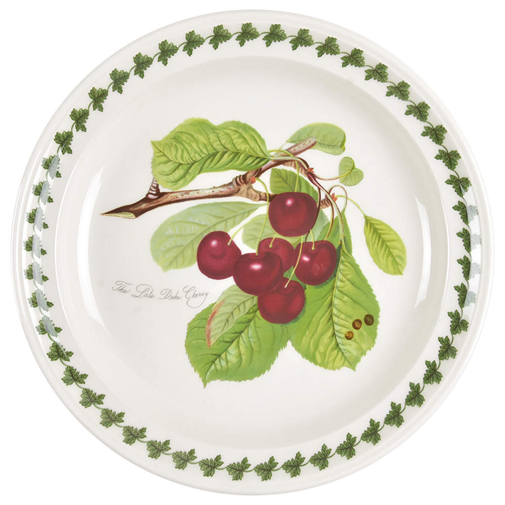 Pomona Salad Plate with Border by Portmeirion-1