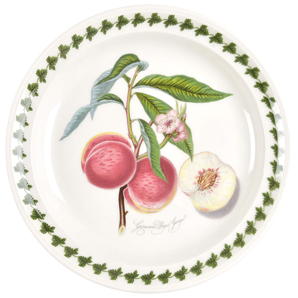 Pomona Salad Plate with Border by Portmeirion-1