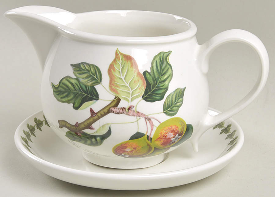 Pomona Gravy Boat & Underplate by Portmeirion-1