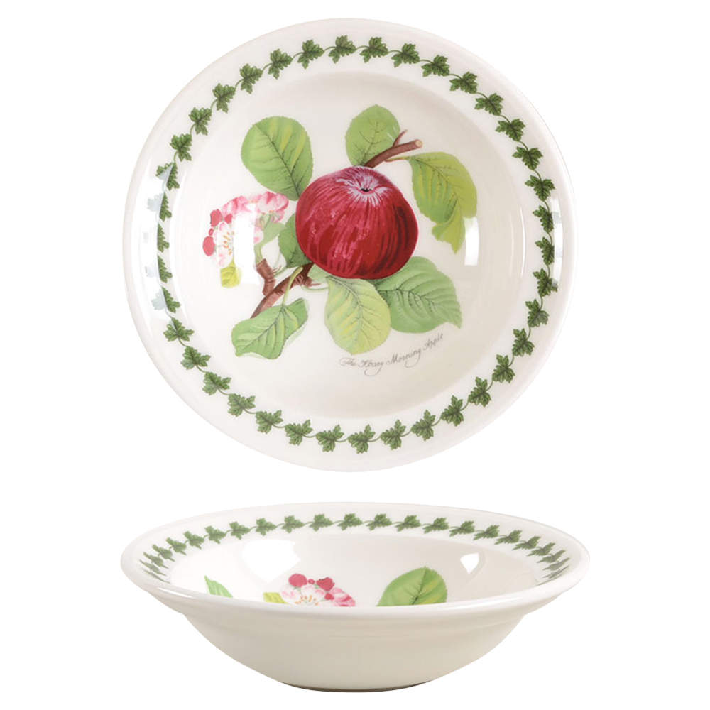 Pomona Rim Cereal Bowl W/Border by Portmeirion-1