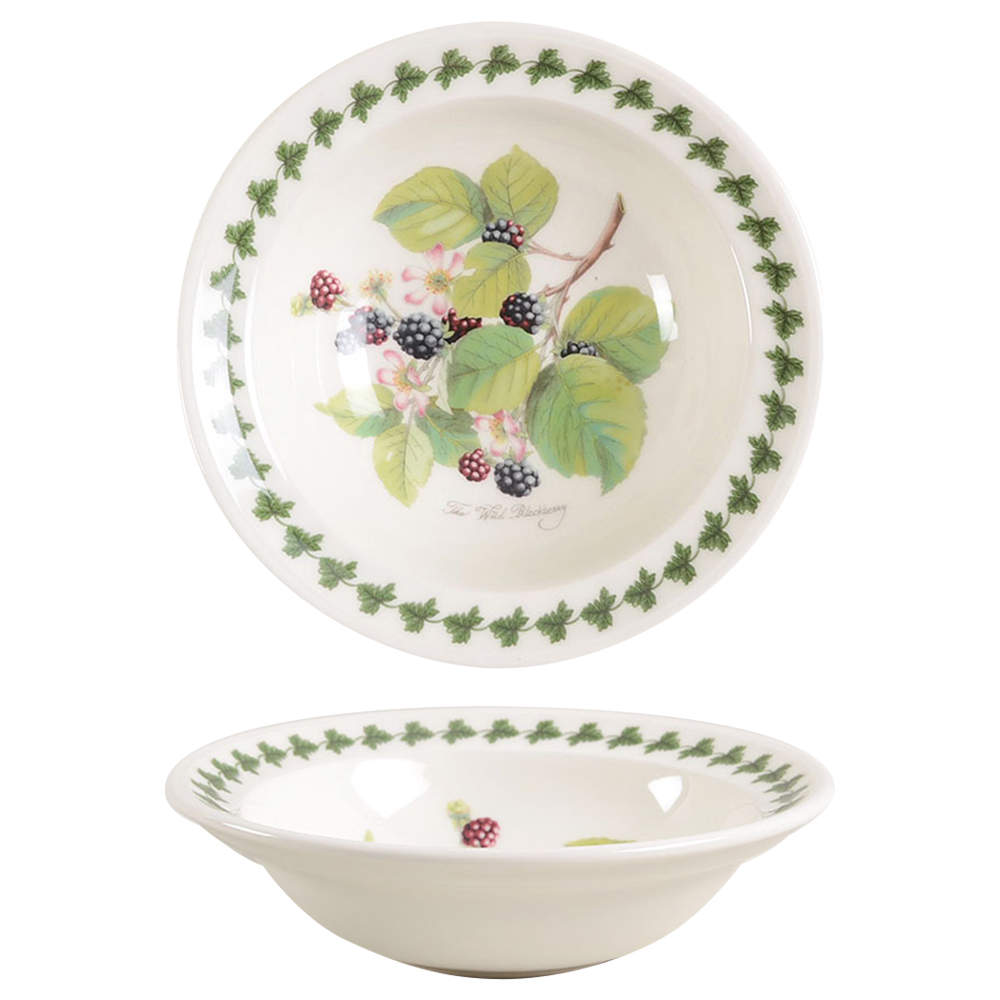 Pomona Rim Cereal Bowl w/Border by Portmeirion-1