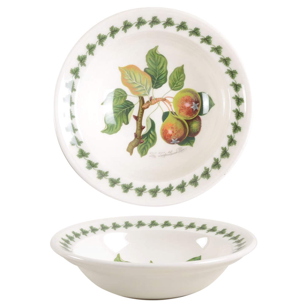 Pomona Rim Cereal Bowl W/Border by Portmeirion-1