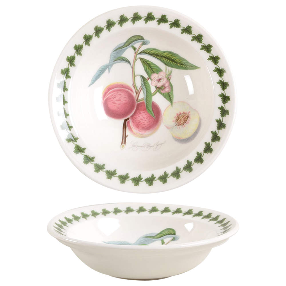 Pomona Rim Cereal Bowl W/Border by Portmeirion-1