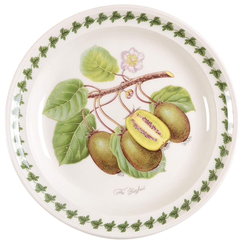 Pomona Salad Plate with Border by Portmeirion-1