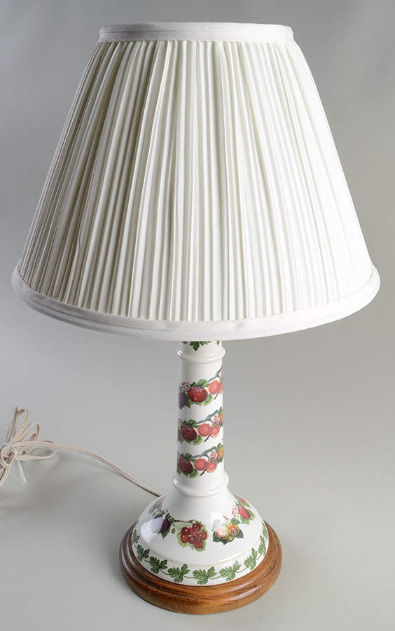 Pomona 14" Electric Lamp & Shade by Portmeirion-1