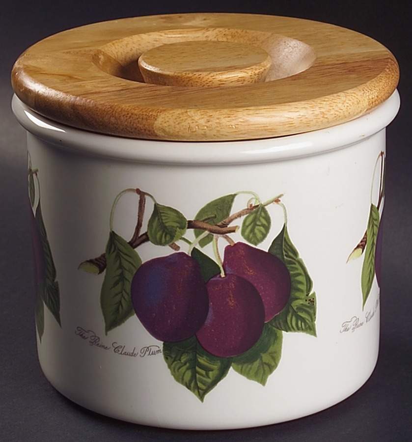 Pomona 5" Storage Crock & Lid by Portmeirion-1