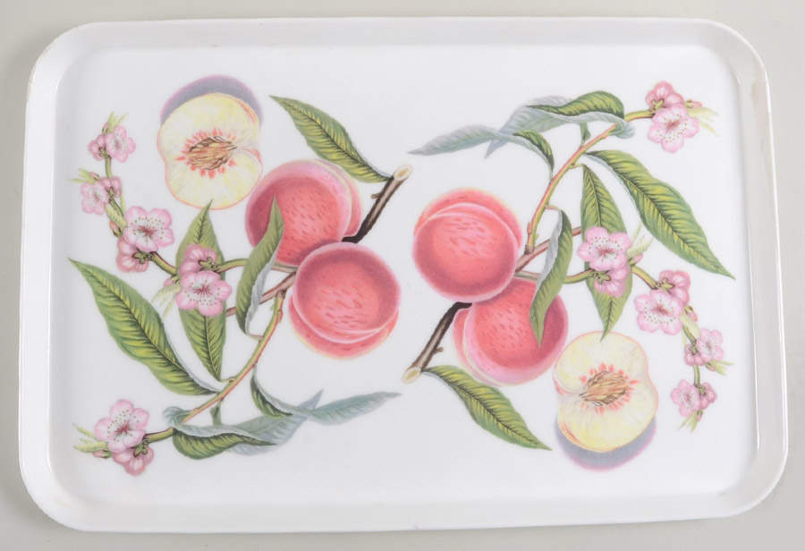 Pomona 17" Rectangular Handled Serving Melamine Tray by Portmeirion-1