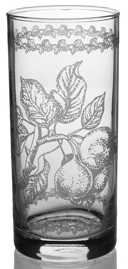 Pomona 12 Oz Etched Glassware Tumbler by Portmeirion-1