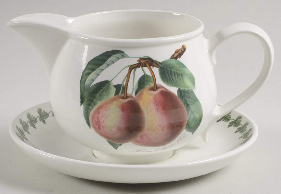 Pomona Gravy Boat & Underplate by Portmeirion-1
