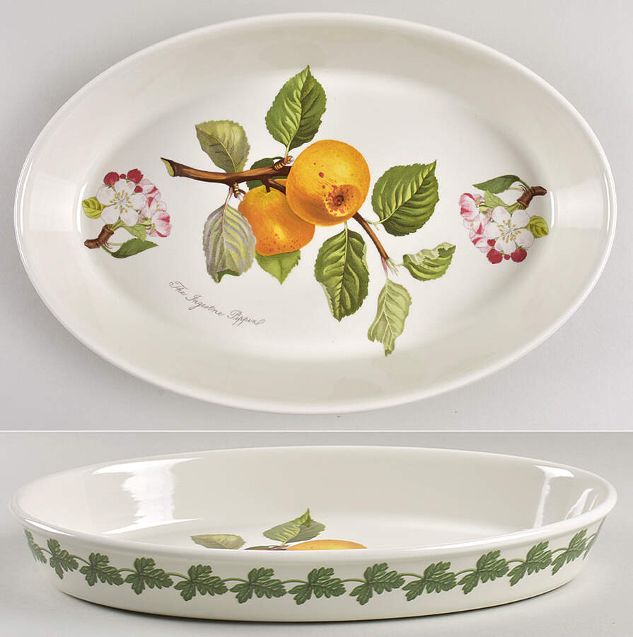 Pomona 14" Oval Baker by Portmeirion-1
