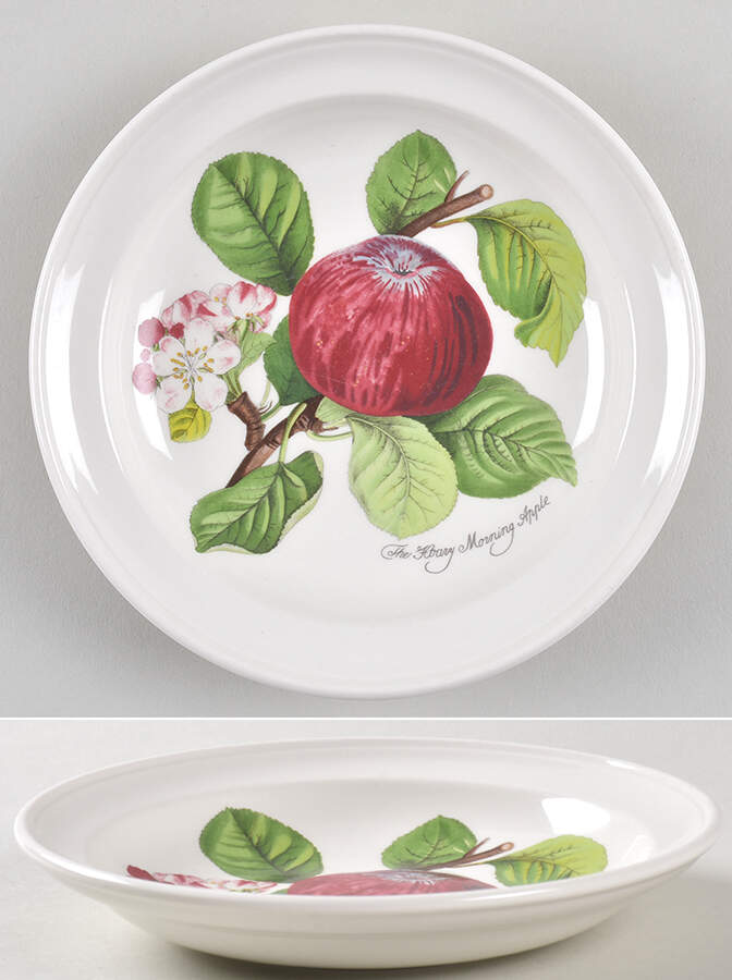 Pomona Shallow Rim Fruit/Dessert Bowl No Border Design by Portmeirion-1