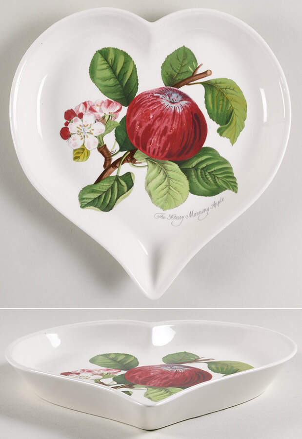 Pomona Heart Shaped Dish by Portmeirion-1
