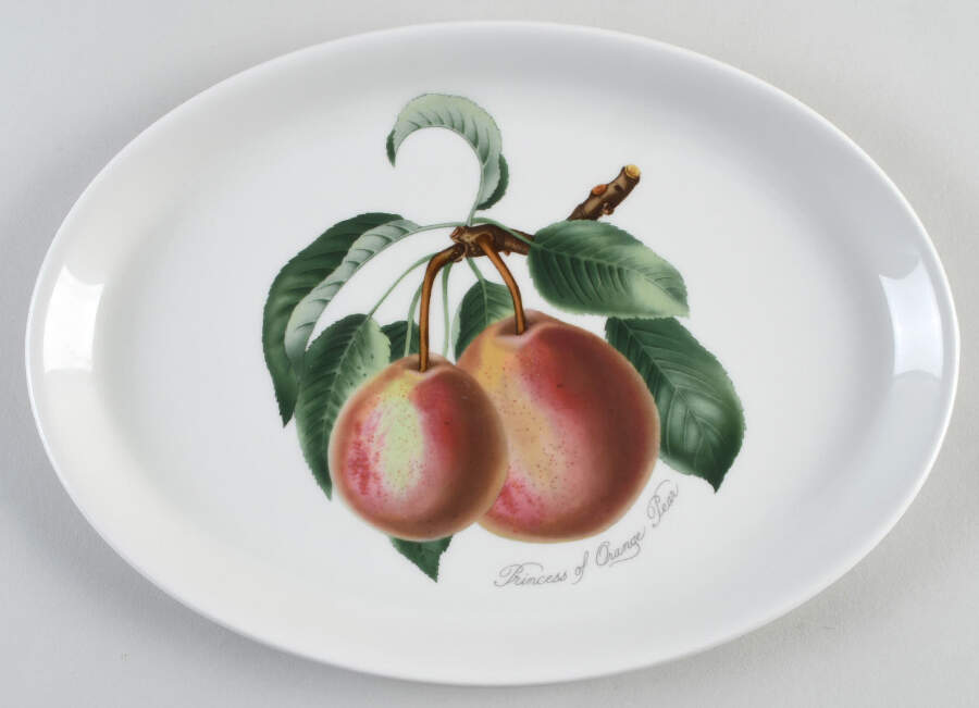 Pomona 12" Oval Steak Platter by Portmeirion-1