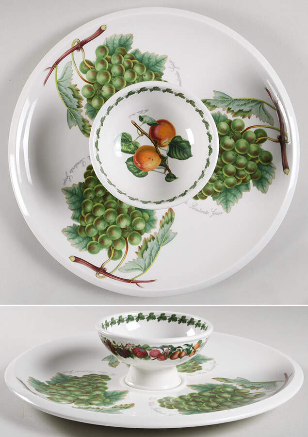 Pomona Chip/Dip Set (Uses Sorbet for Dip) by Portmeirion-1