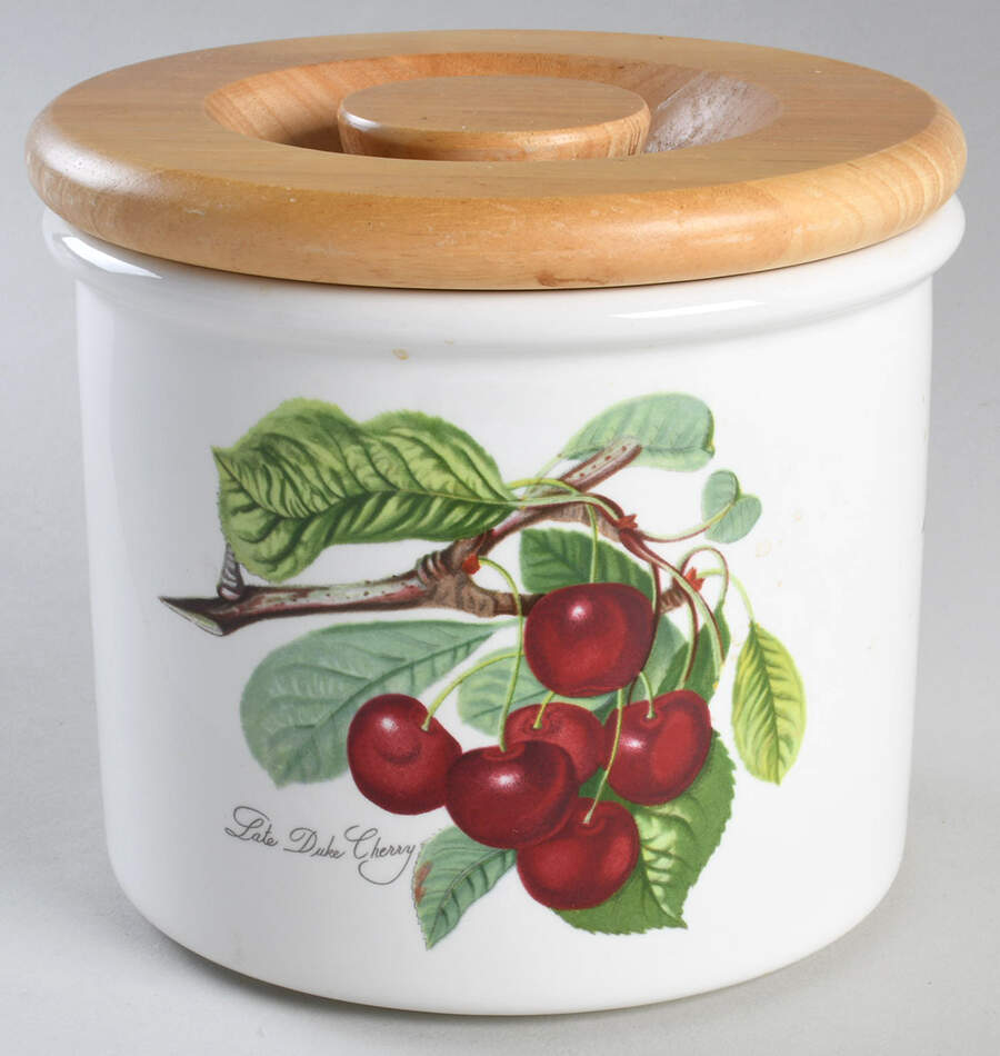 Pomona 6" Storage Jar & Lid by Portmeirion-1