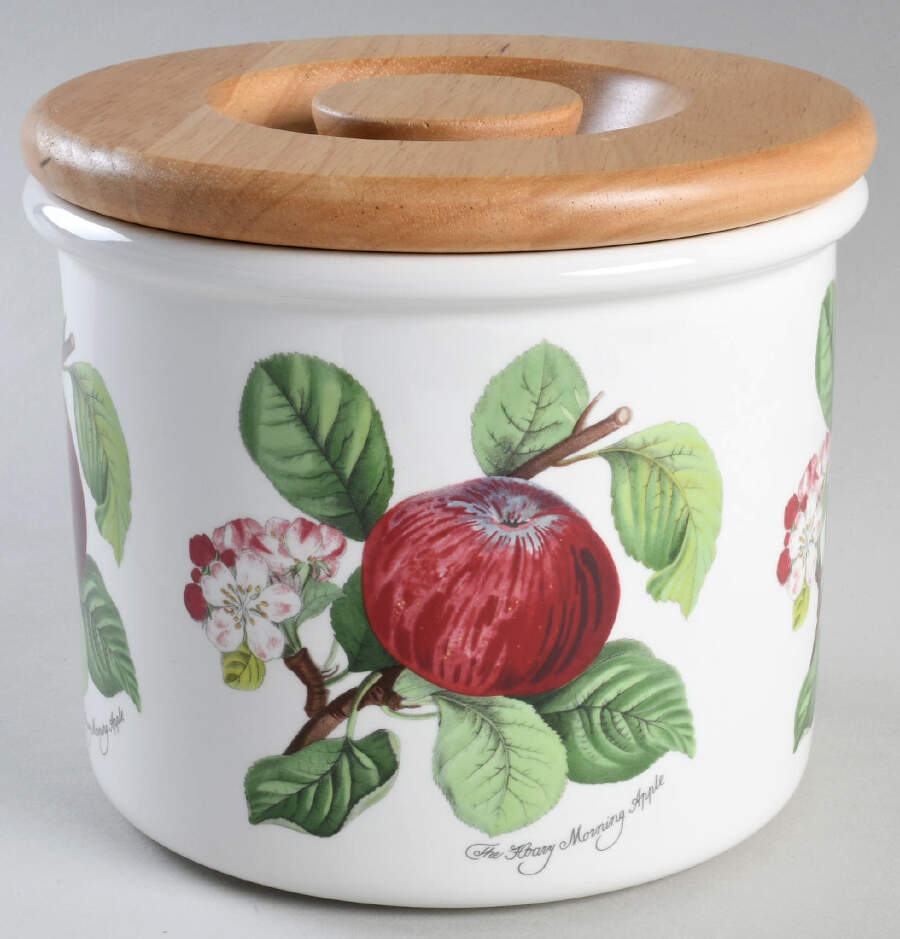 Pomona 5" Storage Crock & Lid by Portmeirion-1