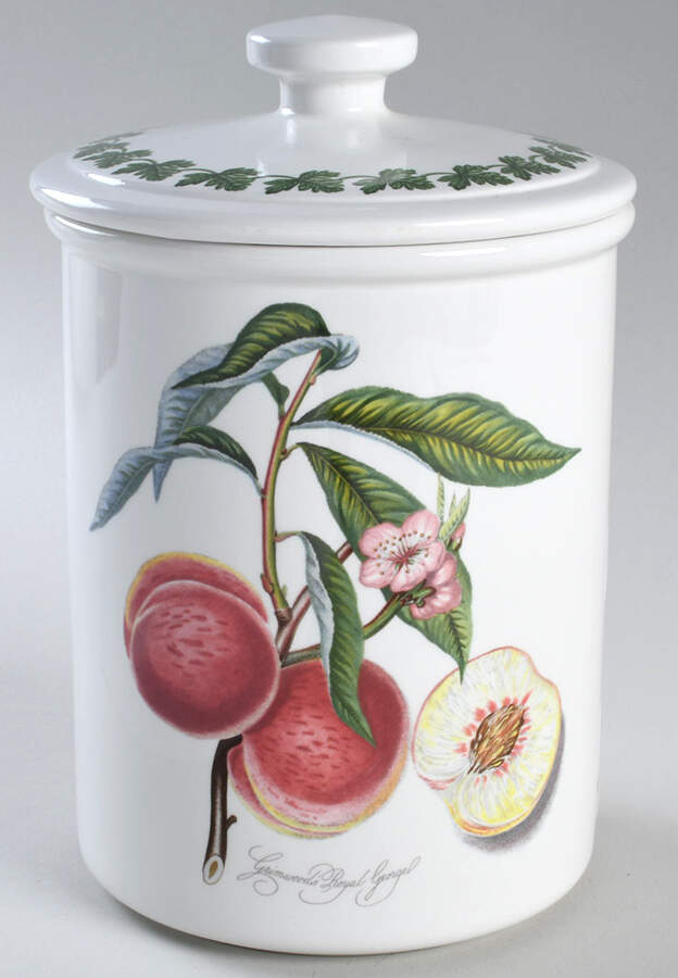 Pomona Cookie Jar & Lid #19 by Portmeirion-1