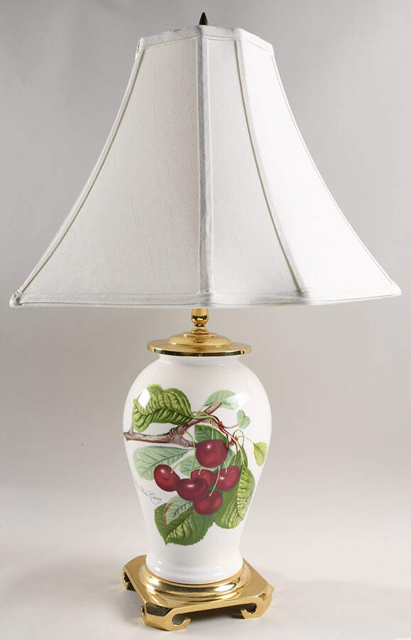 Pomona Canton Vase Lamp & Shade by Portmeirion-1