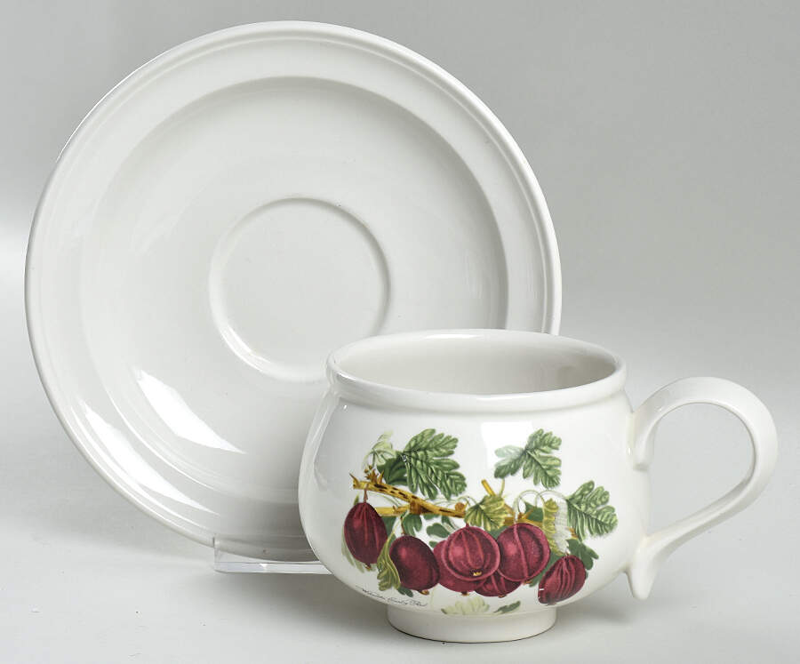 Pomona Romantic Breakfast Cup & Saucer Set by Portmeirion-1