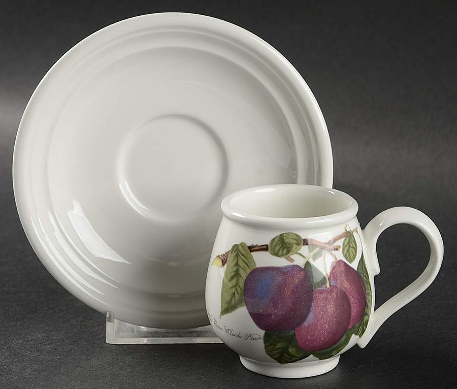 Pomona Mocha Cup & Saucer Set by Portmeirion-1