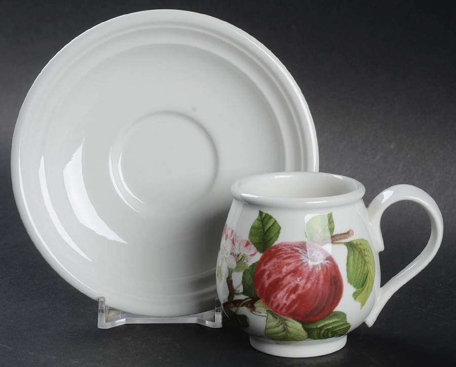 Pomona Mocha Cup & Saucer Set by Portmeirion-1