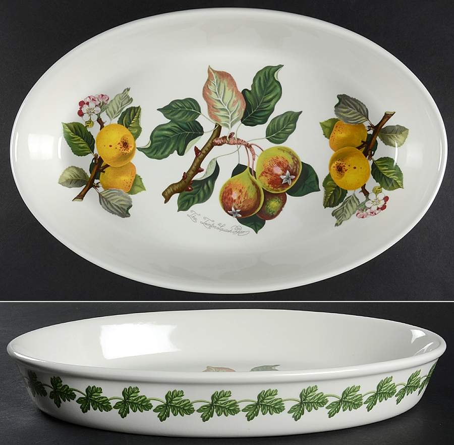 Pomona 14" Oval Baker by Portmeirion-1