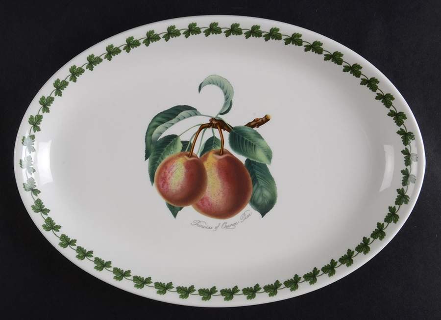 Pomona 10" Oval Steak Platter by Portmeirion-1