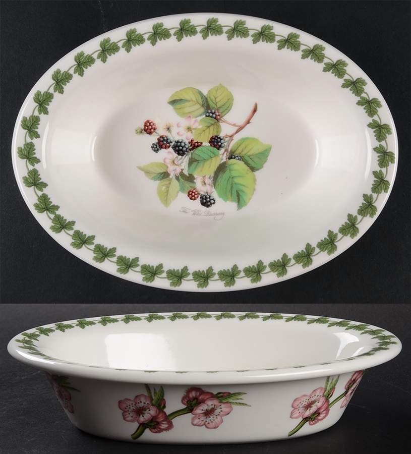 Pomona 7" Oval Pie Baker by Portmeirion-1