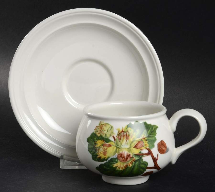 Pomona Romantic Footed Cup & Saucer Set by Portmeirion-1