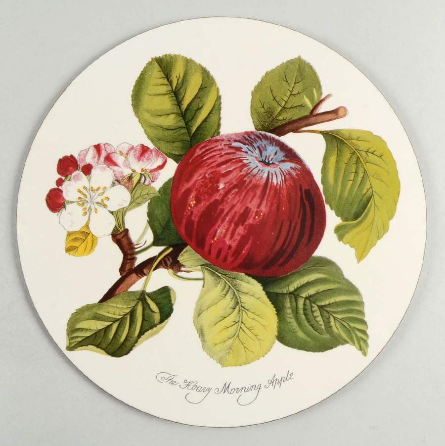 Pomona Round Placemat with Cork Back by Portmeirion-1