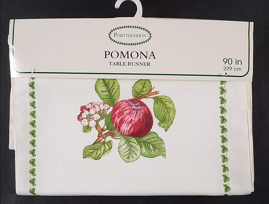 Pomona 14" X 90" Cloth Table Runner by Portmeirion-1