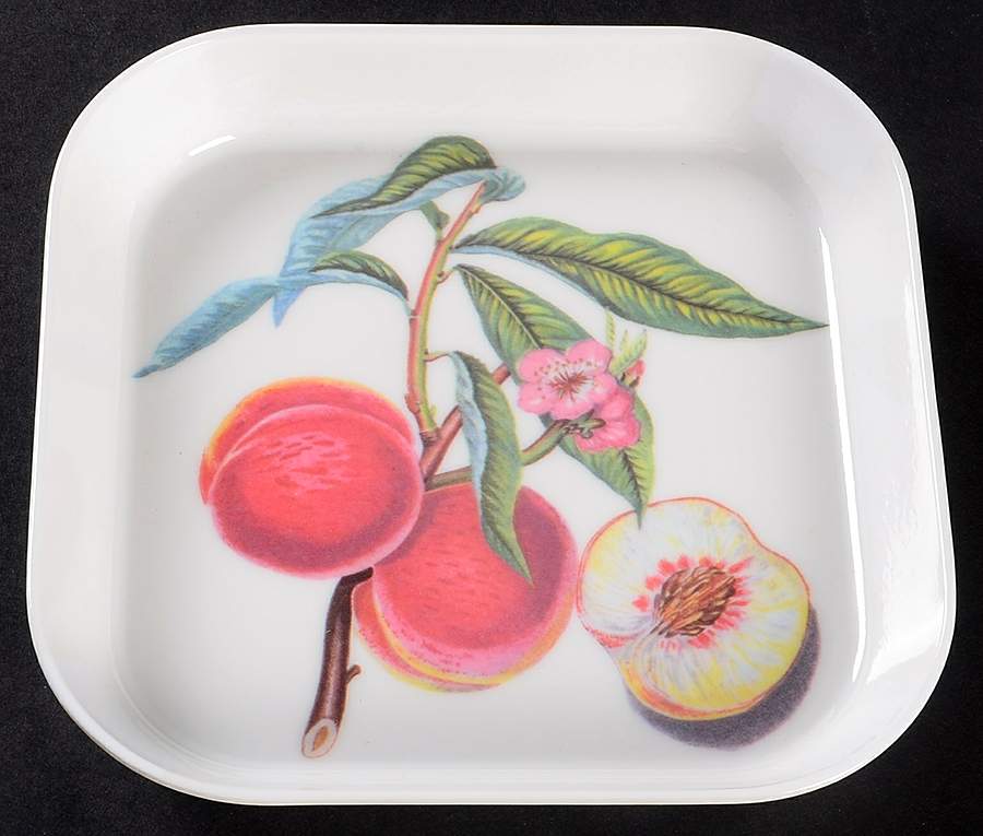 Pomona 5" Square Melamine Tray by Portmeirion-1