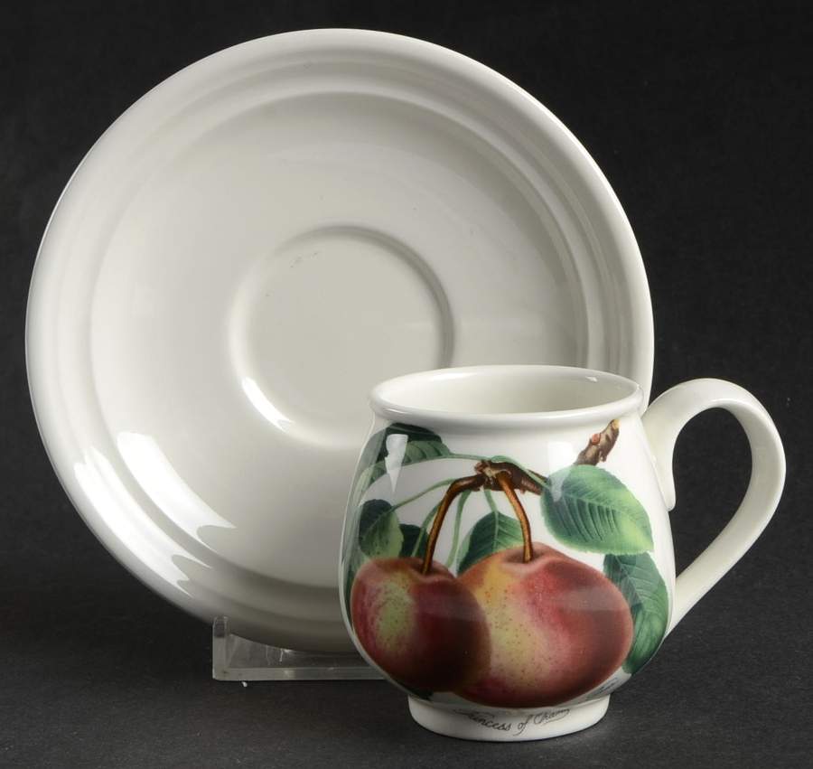 Pomona Mocha Cup & Saucer Set by Portmeirion-1