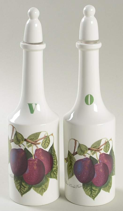 Pomona Vinegar and Oil Set with Stoppers by Portmeirion-1