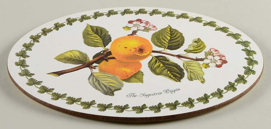 Pomona Oval Melamine Casserole Stand by Portmeirion-1