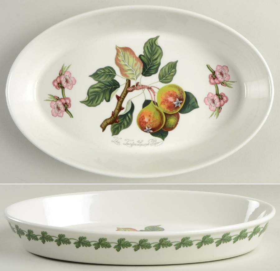 Pomona 11" Oval Baker by Portmeirion-1