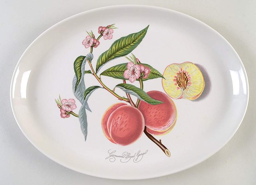 Pomona 14" Oval Steak Platter by Portmeirion-1