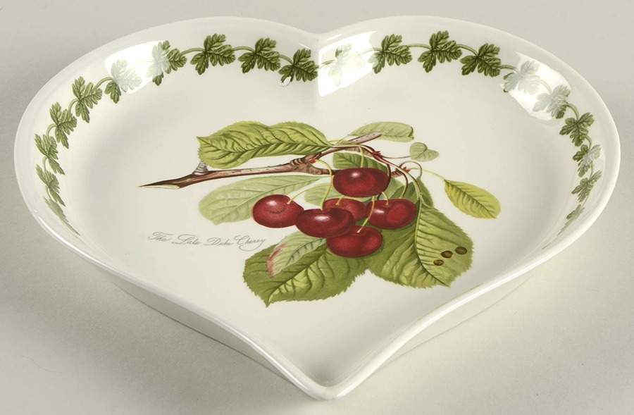 Pomona Heart Shaped Dish by Portmeirion-1