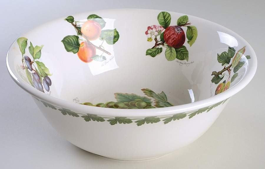 Pomona 11" Large Salad Serving Bowl by Portmeirion-1